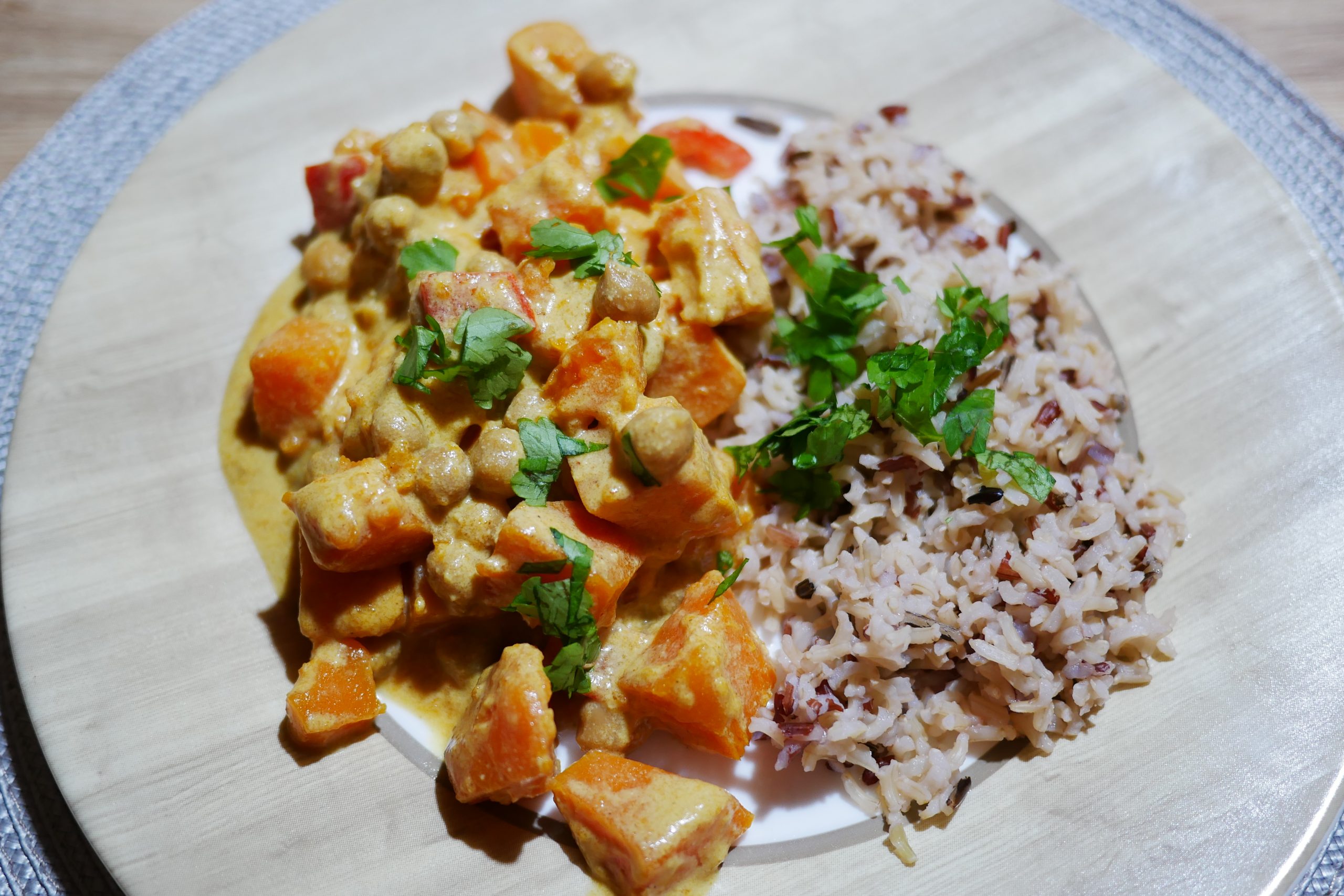 Curry De Patate Douce Aux Pois Chiches Les Conseils Nutritionnels De