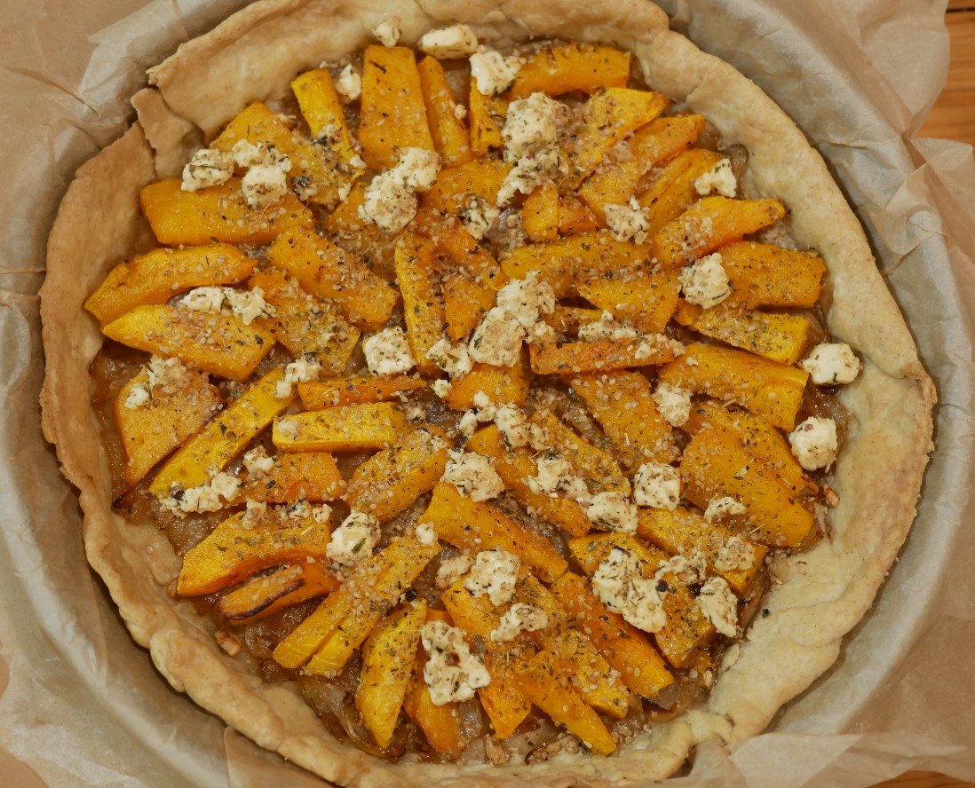 Tarte Sal E Au Butternut Et La F Ta